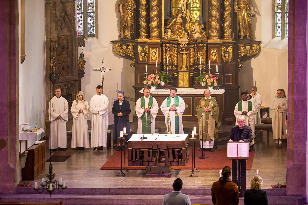 Gottesdienst im Seelsorgebereich