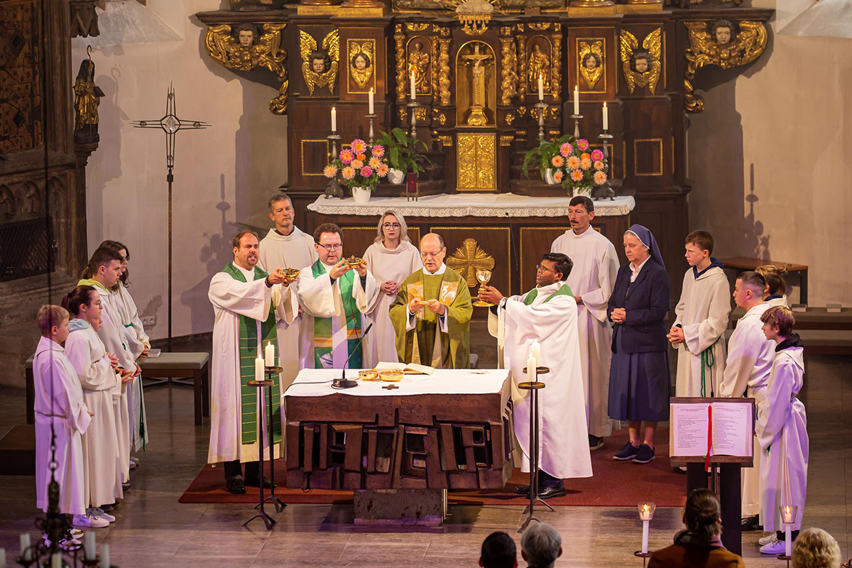 Gottesdienst im Seelsorgebereich