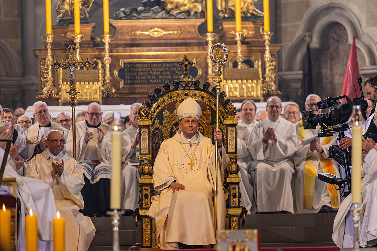Amtseinführung von Herwig Gössl als Erzbischof von Bamberg