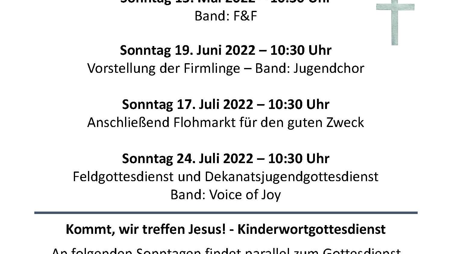 Familiengottesdienst