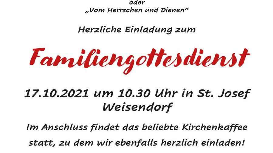 Familiengottesdienst