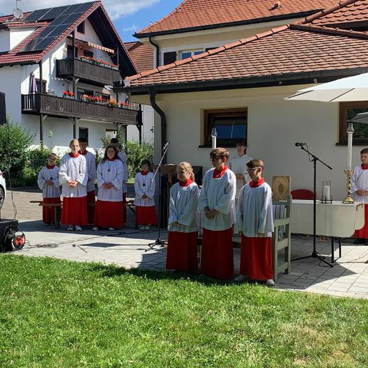 Feldgottesdienst mit Minieinführung
