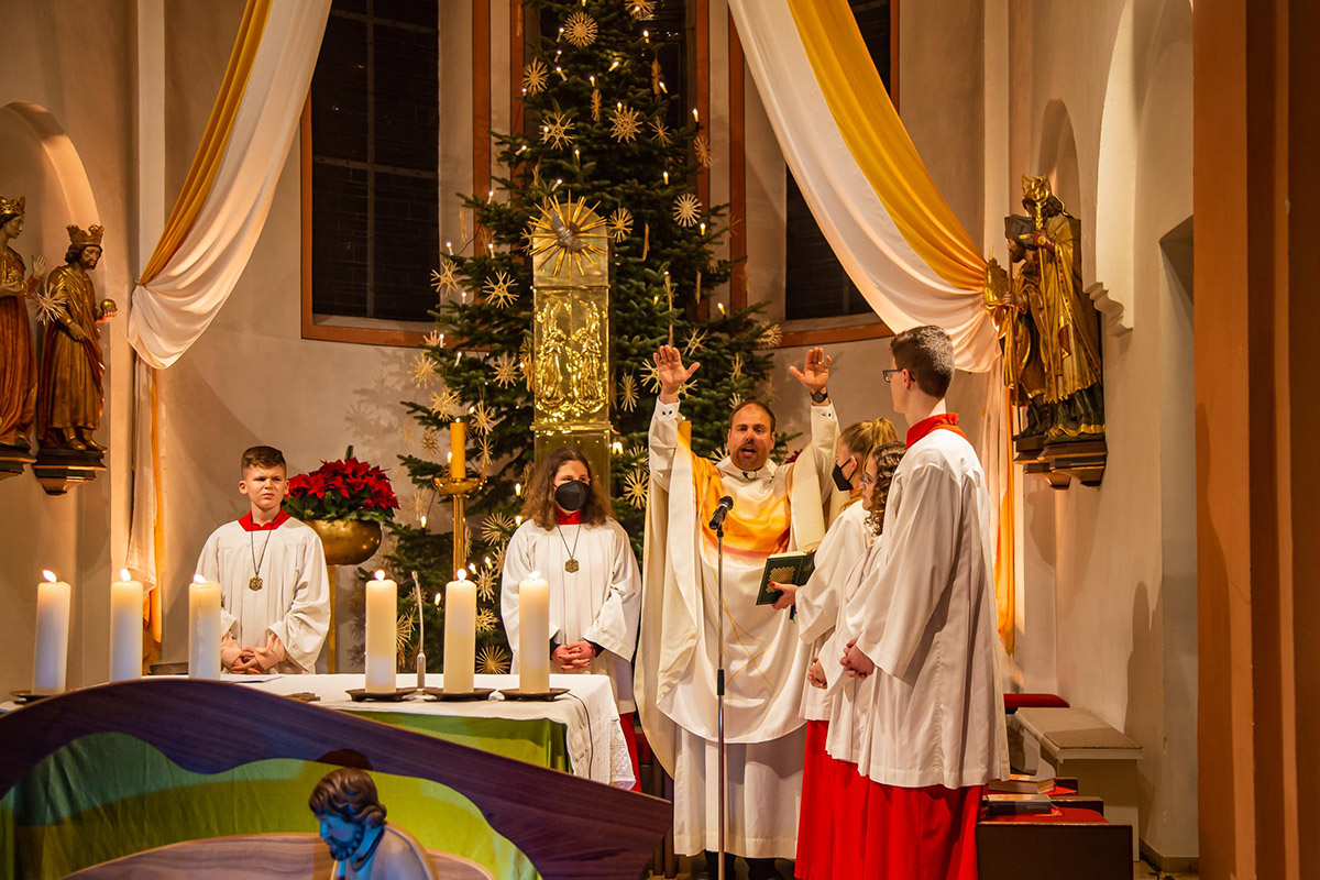 Frohe Weihnachten in St. Josef