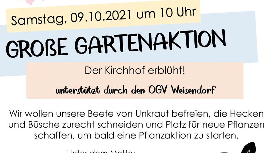 Gartenaktion „St. Josef erblüht!“