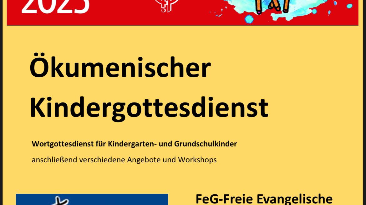 Kindergottesdienst zum Weltgebetstag