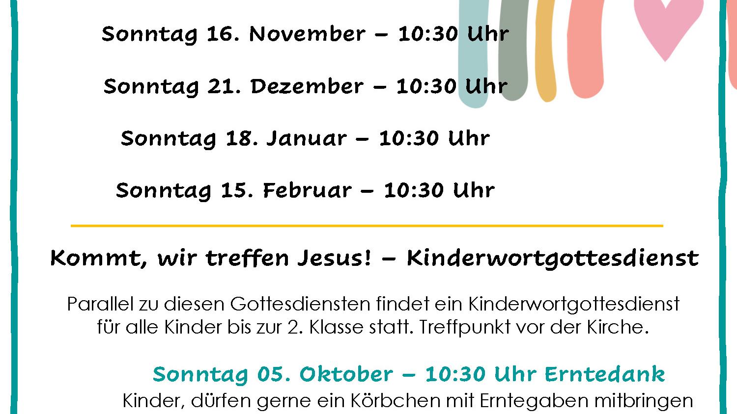 Komm wir treffen Jesus