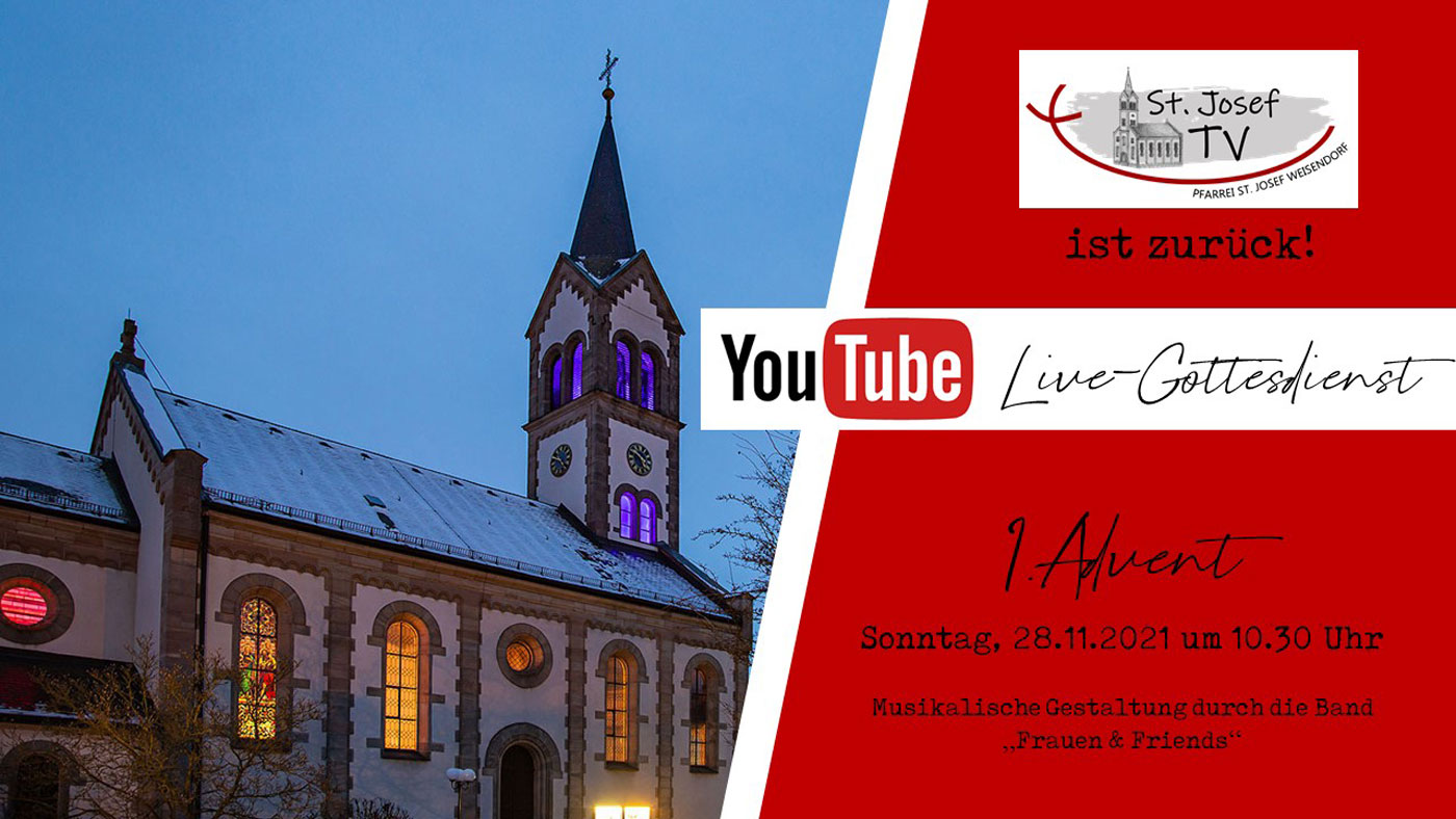 Livestream am kommenden Sonntag