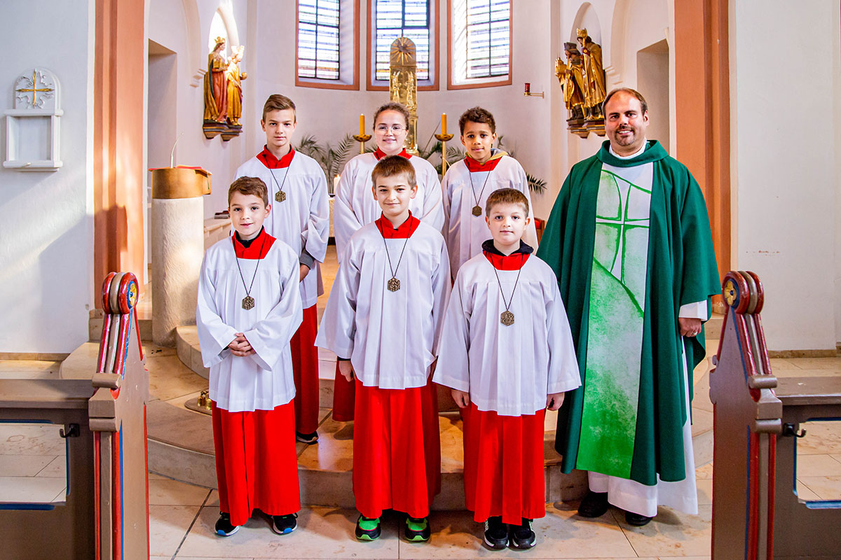 Neue Ministranten