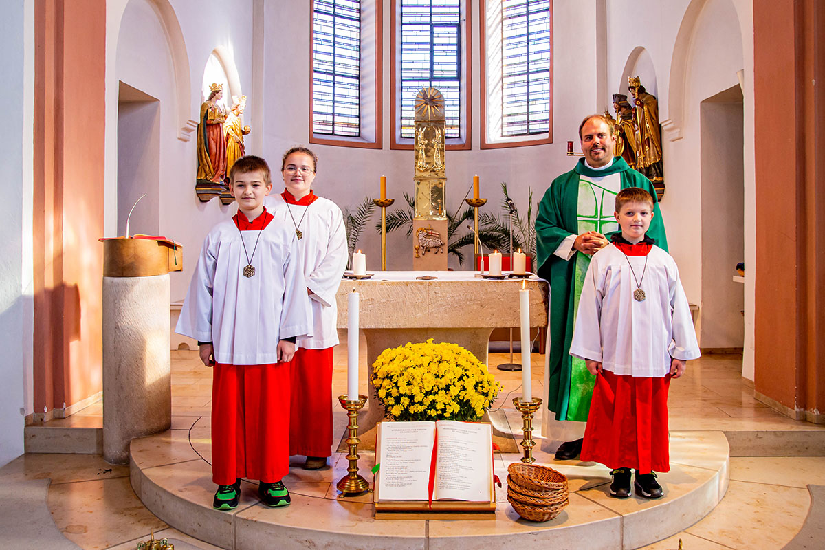 Neue Ministranten
