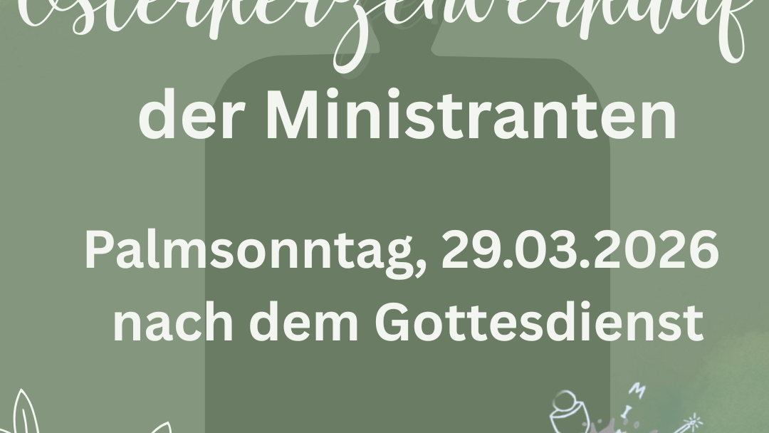 Osterkerzenverkauf
