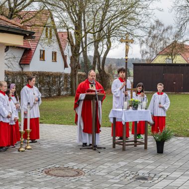 Palmsonntag in Sankt Josef