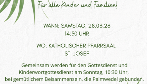 Palmwedel binden