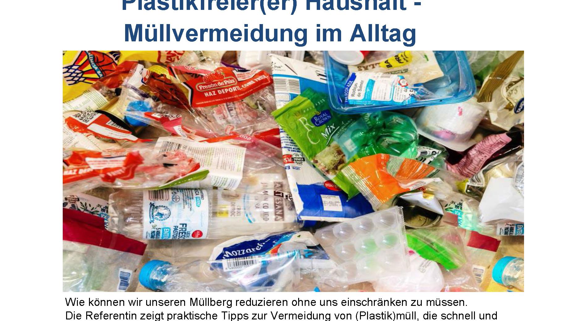 Plastikfreier(er) Haushalt – Müllvermeidung im Alltag