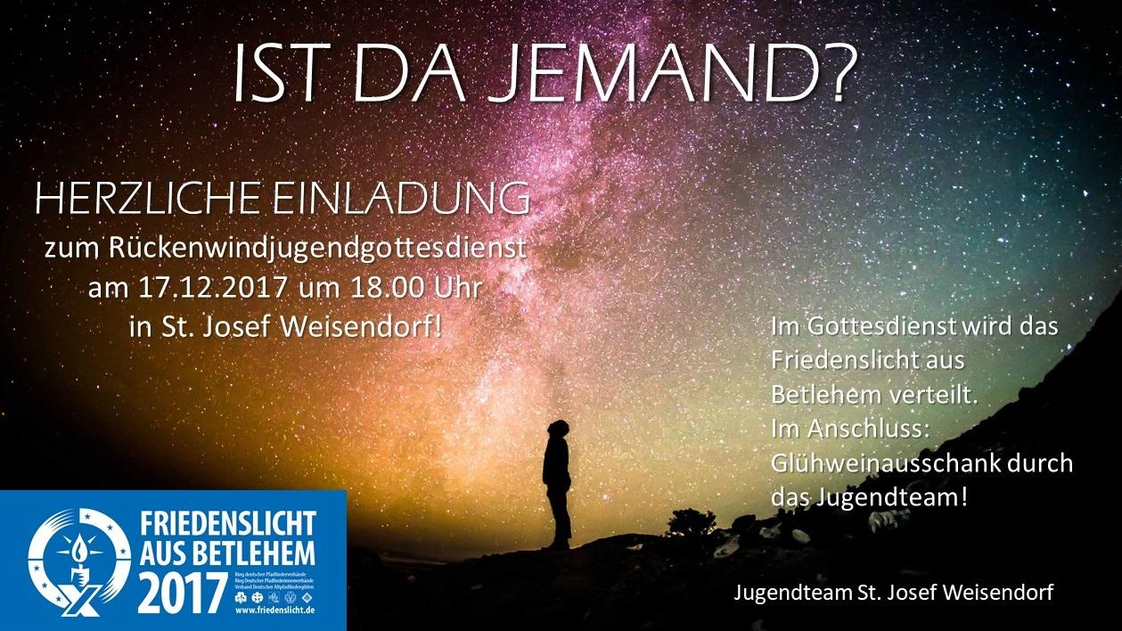 Rückenwindgottesdienst