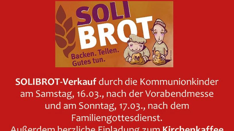 Solibrot - Verkauf