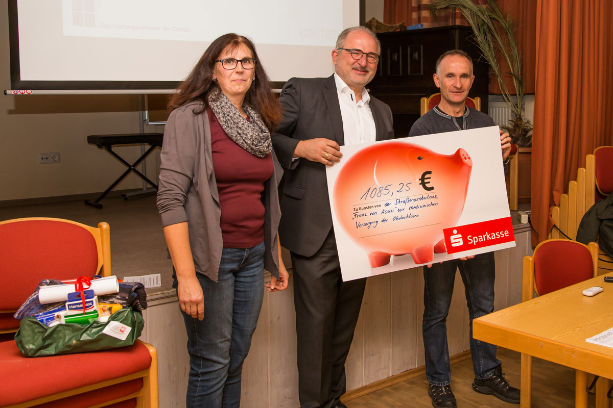 Spendenübergabe