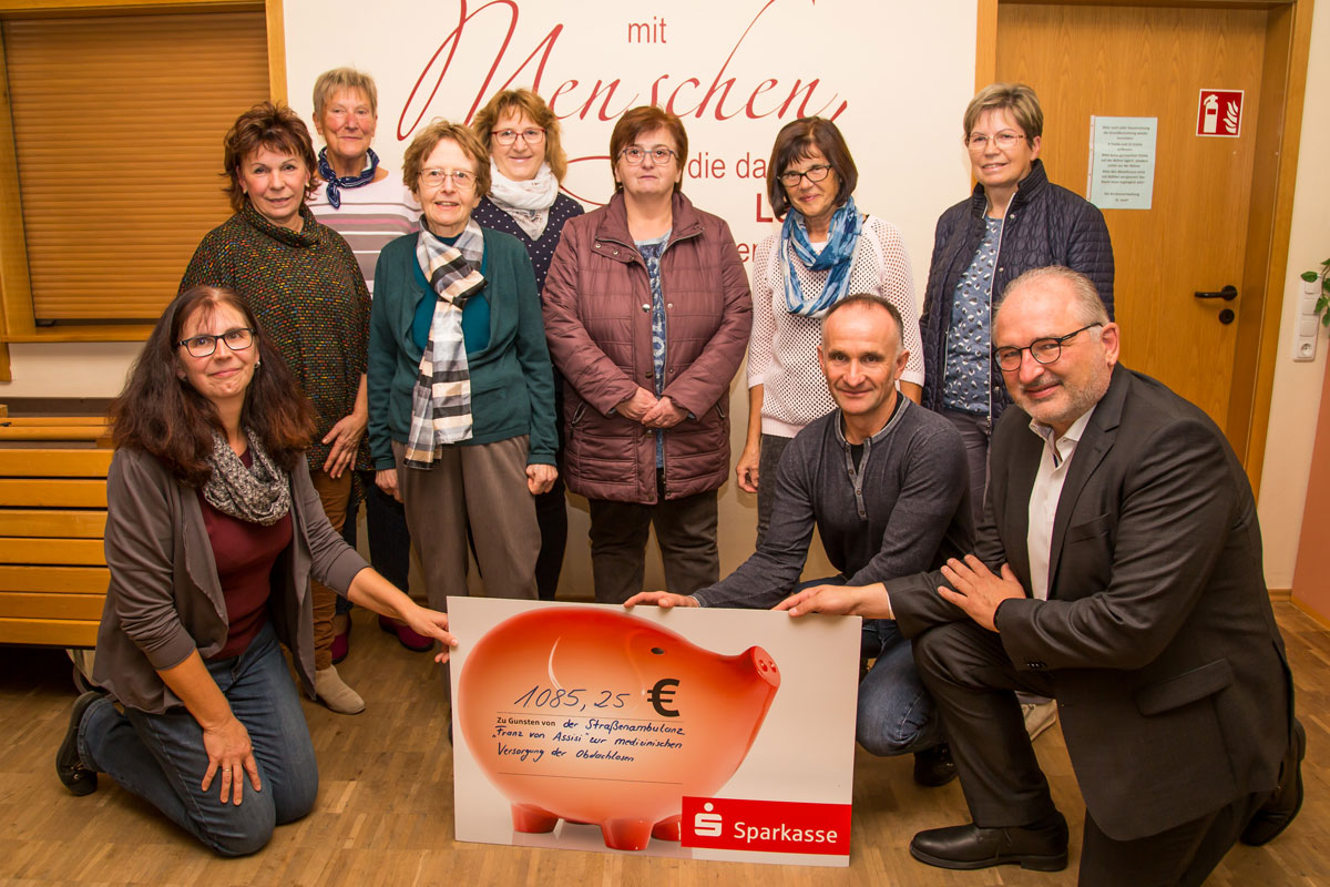 Spendenübergabe