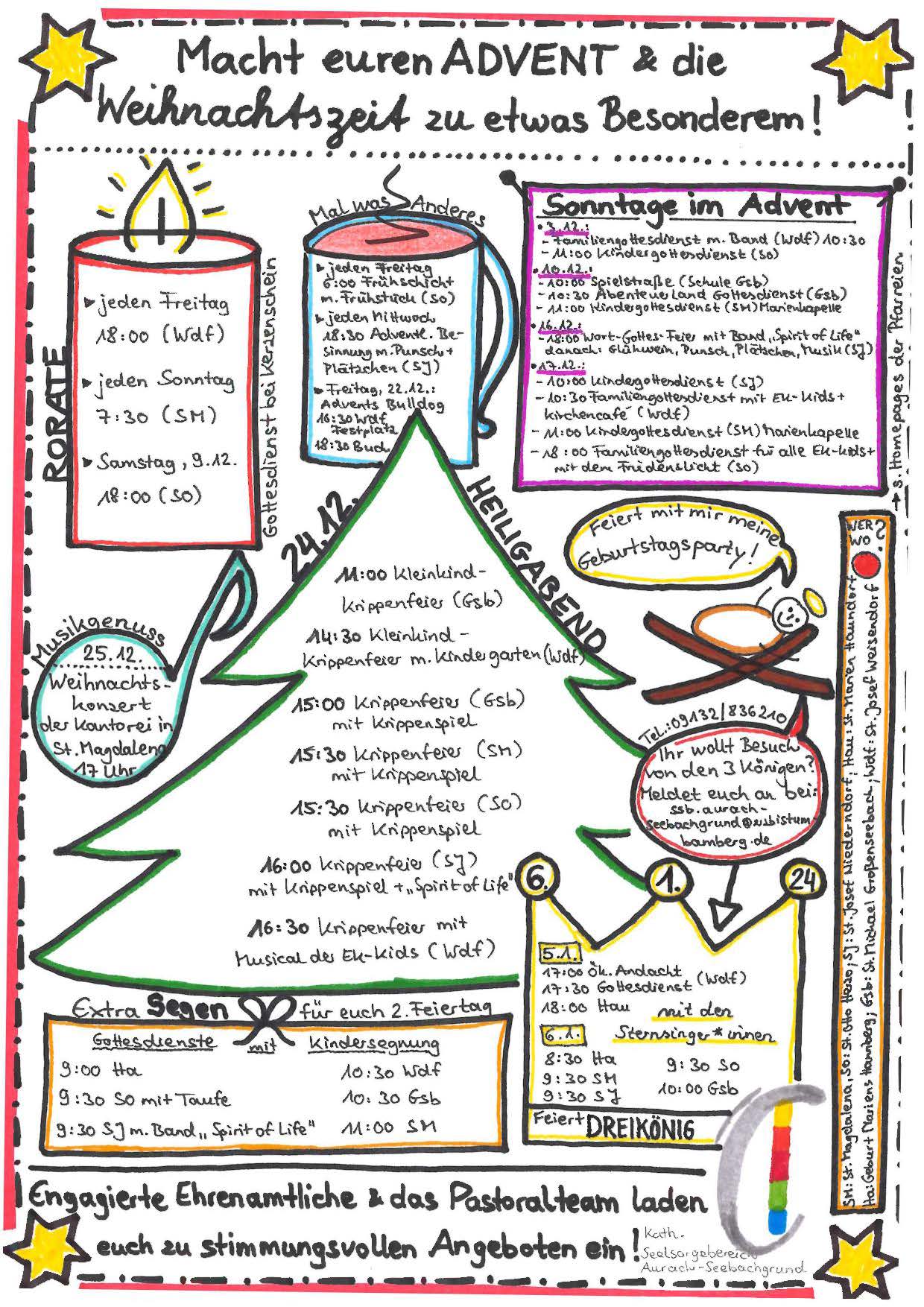 Weihnachtsgottesdienste