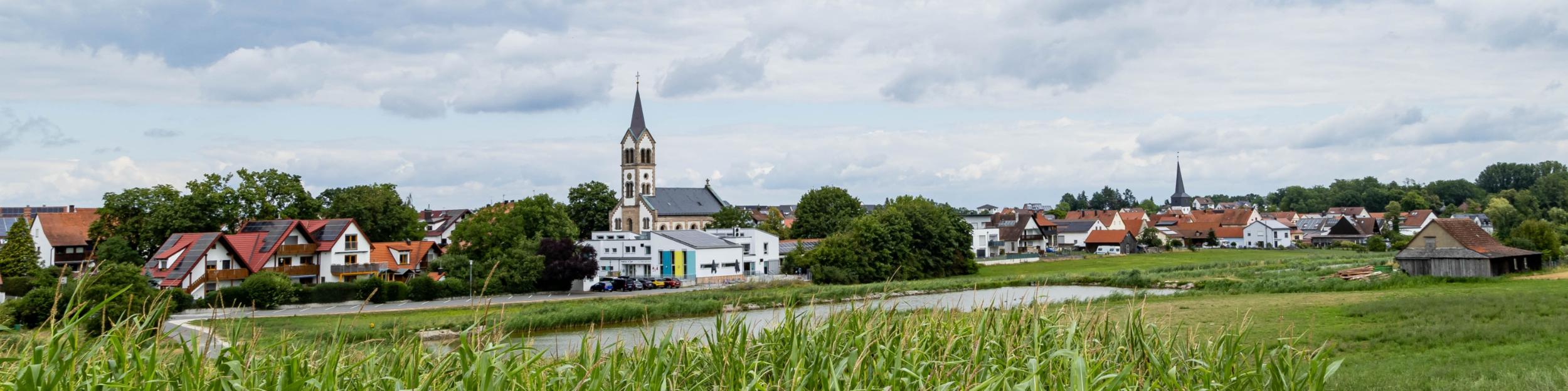 Slider Kirche mit Kindergarten